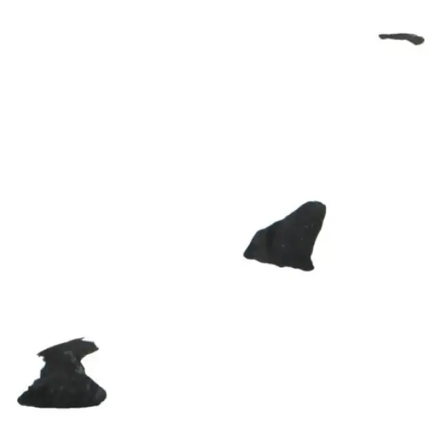 Santon Gateau 7 Cm Black Spotted Dog