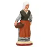 Santon Gateau 7 Cm - Femme Plougastel fraises