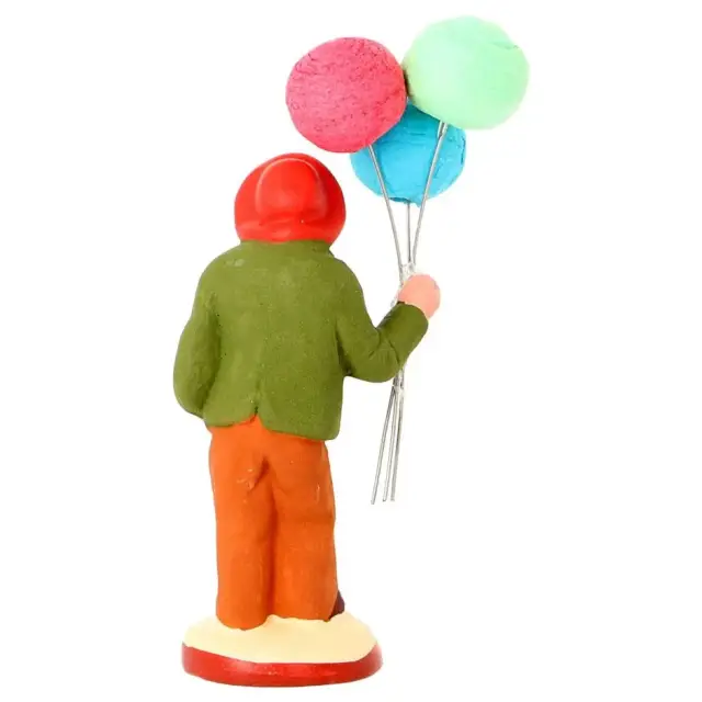 Santon Gateau de 7 Cm - Vendeur de ballons