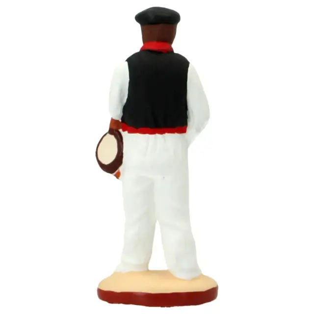 Santon Gateau de 7 cm - Joueur de Txistu