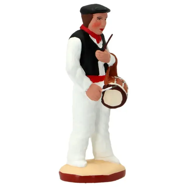 Santon Gateau de 7 cm - Joueur de Txistu