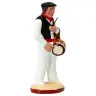Santon Gateau de 7 cm - Joueur de Txistu