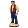 Santon Gateau 7 Cm Joueur De Boules N° 1