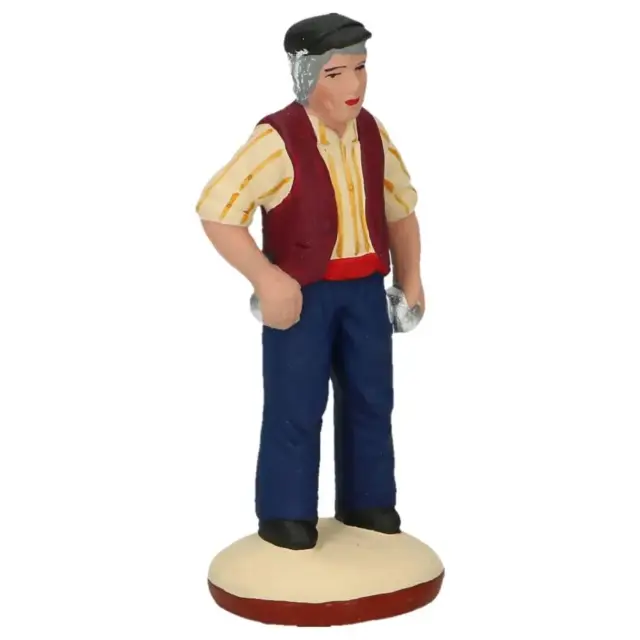 Santon Gateau 7 Cm Joueur De Boules N° 1
