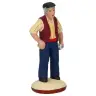 Santon Gateau 7 Cm Joueur De Boules N° 1