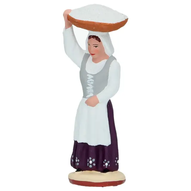 Santon Gateau 7 Cm Ramasseuse de sel