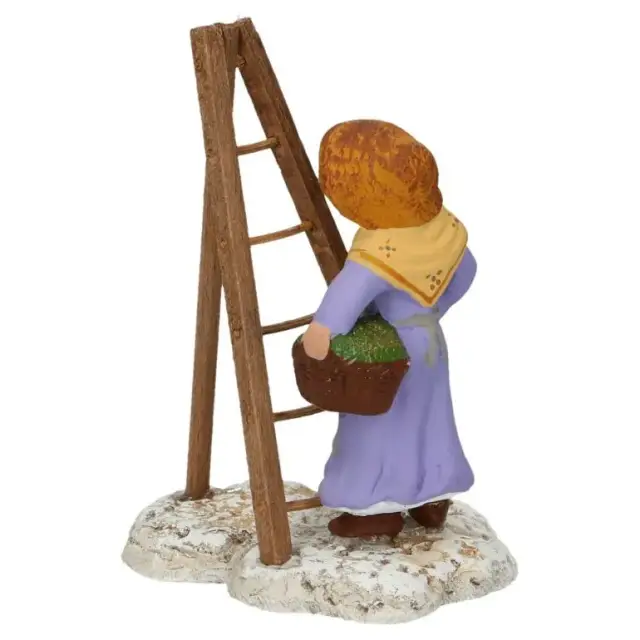 Santon Gateau 7 Cm Ramasseuse D'olive
