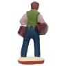 Santon Gateau 7 Cm Homme au mimosa