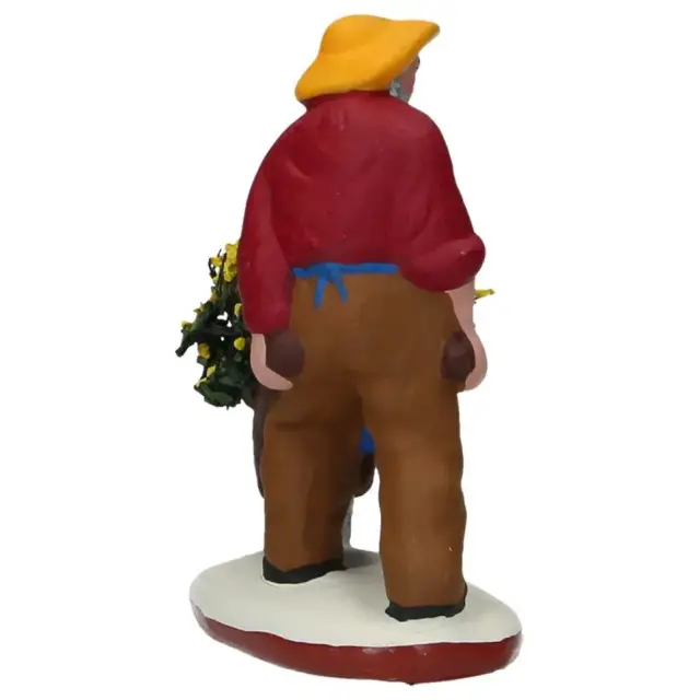 Santon Gateau 7 Cm Jardinier A La Brouette