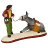Santon Gateau 7 Cm Homme A L'âne