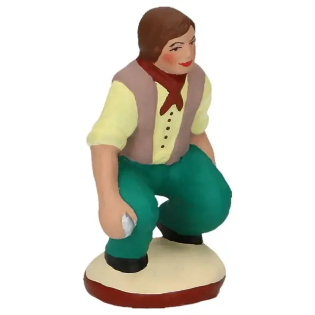 Santon Gateau 7 Cm Petanquespeler/Gehurkt