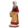 Santon Gateau 7 Cm Vrouw met knoklook