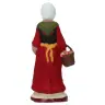 Santon Gateau 7 Cm Vrouw met knoklook