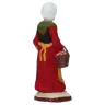 Santon Gateau 7 Cm Vrouw met knoklook