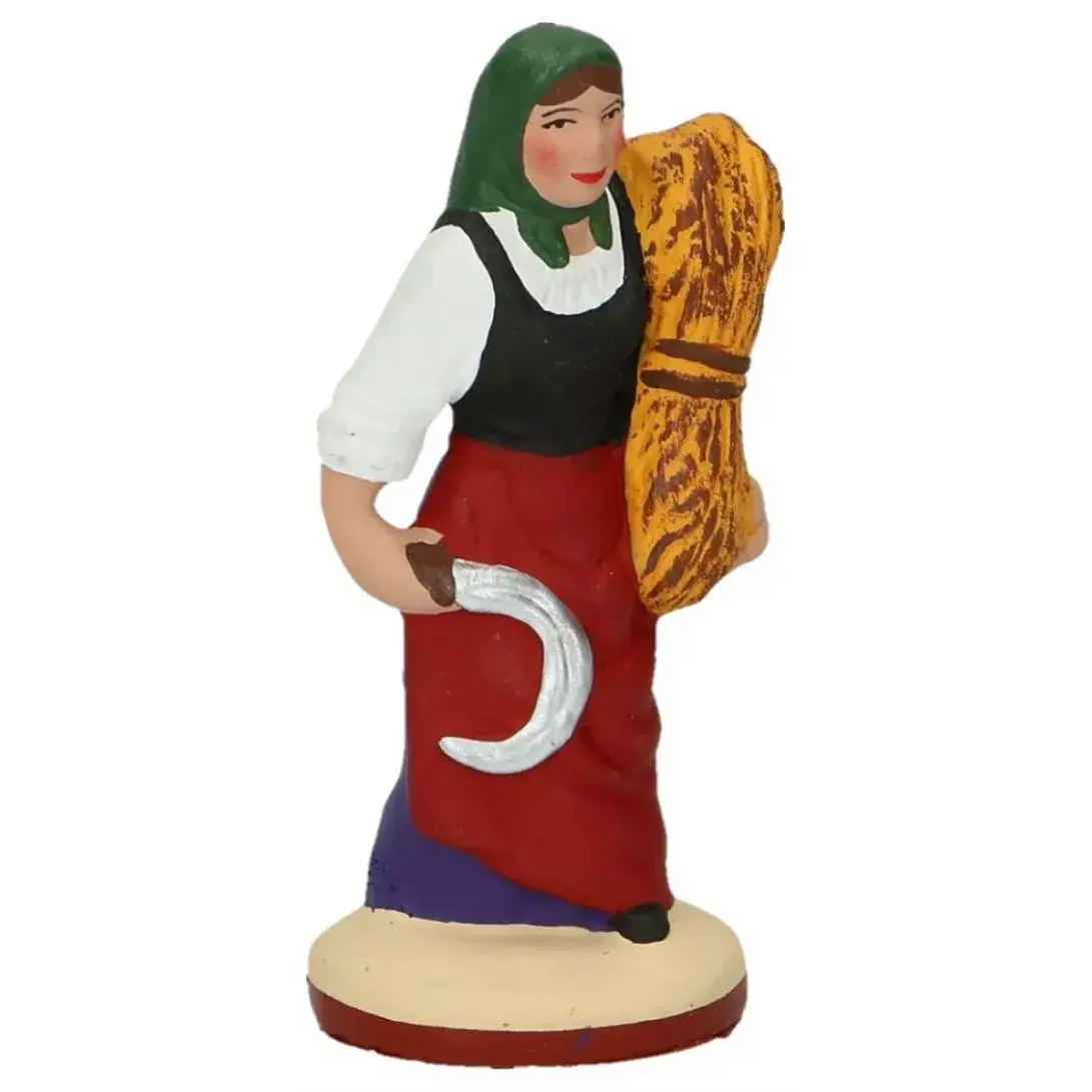 Santon Gateau 7 Cm Faneuse