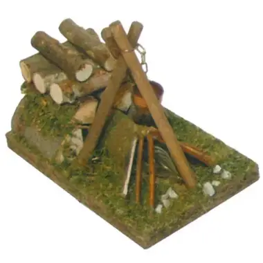 Kampvuur 15x10xh15 cm 220 V