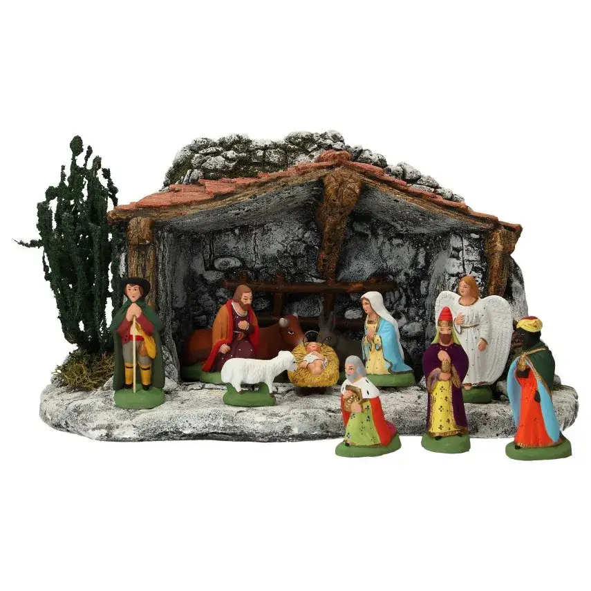Mas + 11 Santons 07 Cm