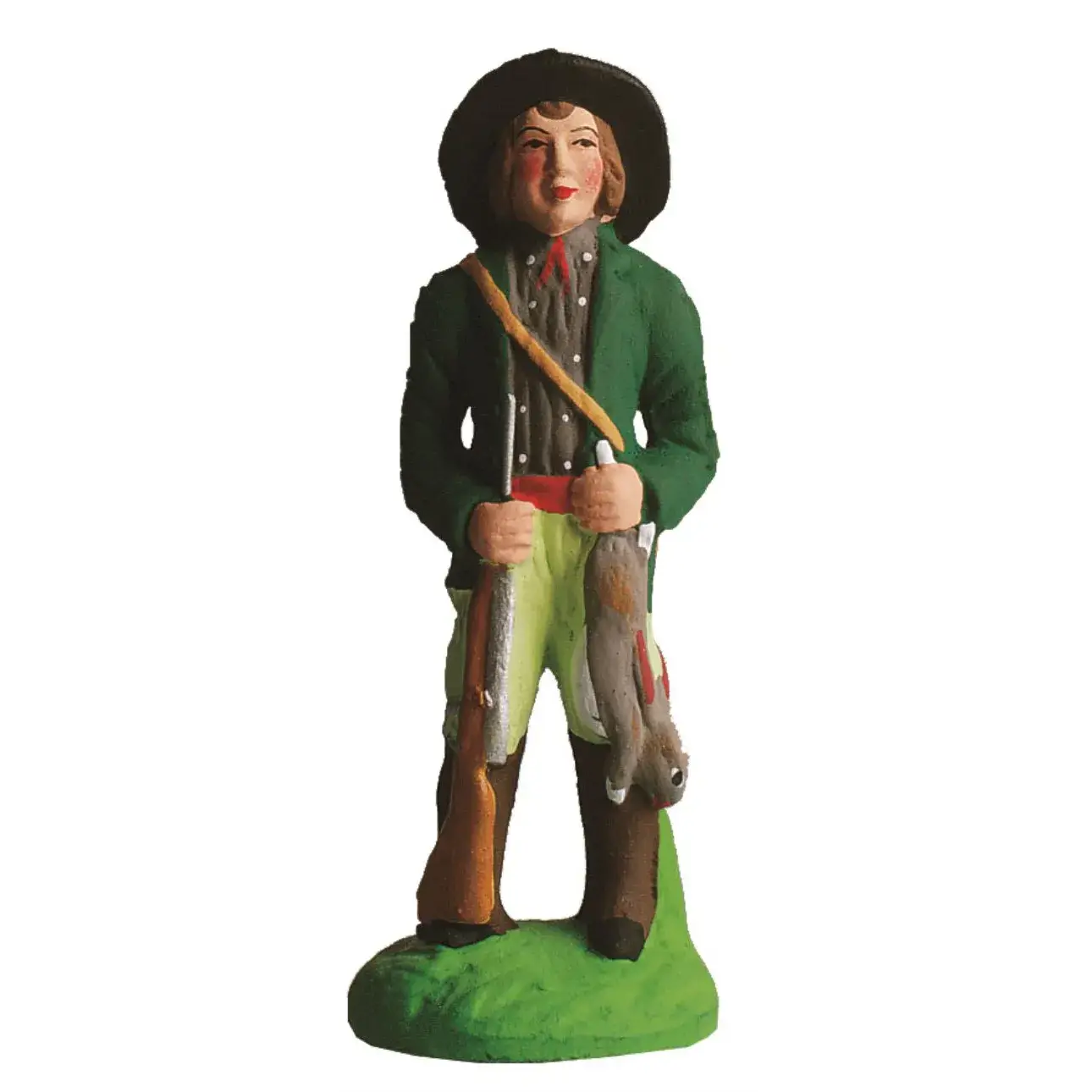 Santon Carbonel (N°2) Provencal Chasseur