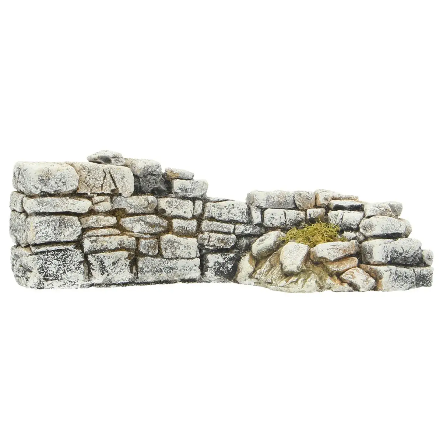 Décor pour santons de provence - Mur angle droit - 15 x 7 x H 5 cm