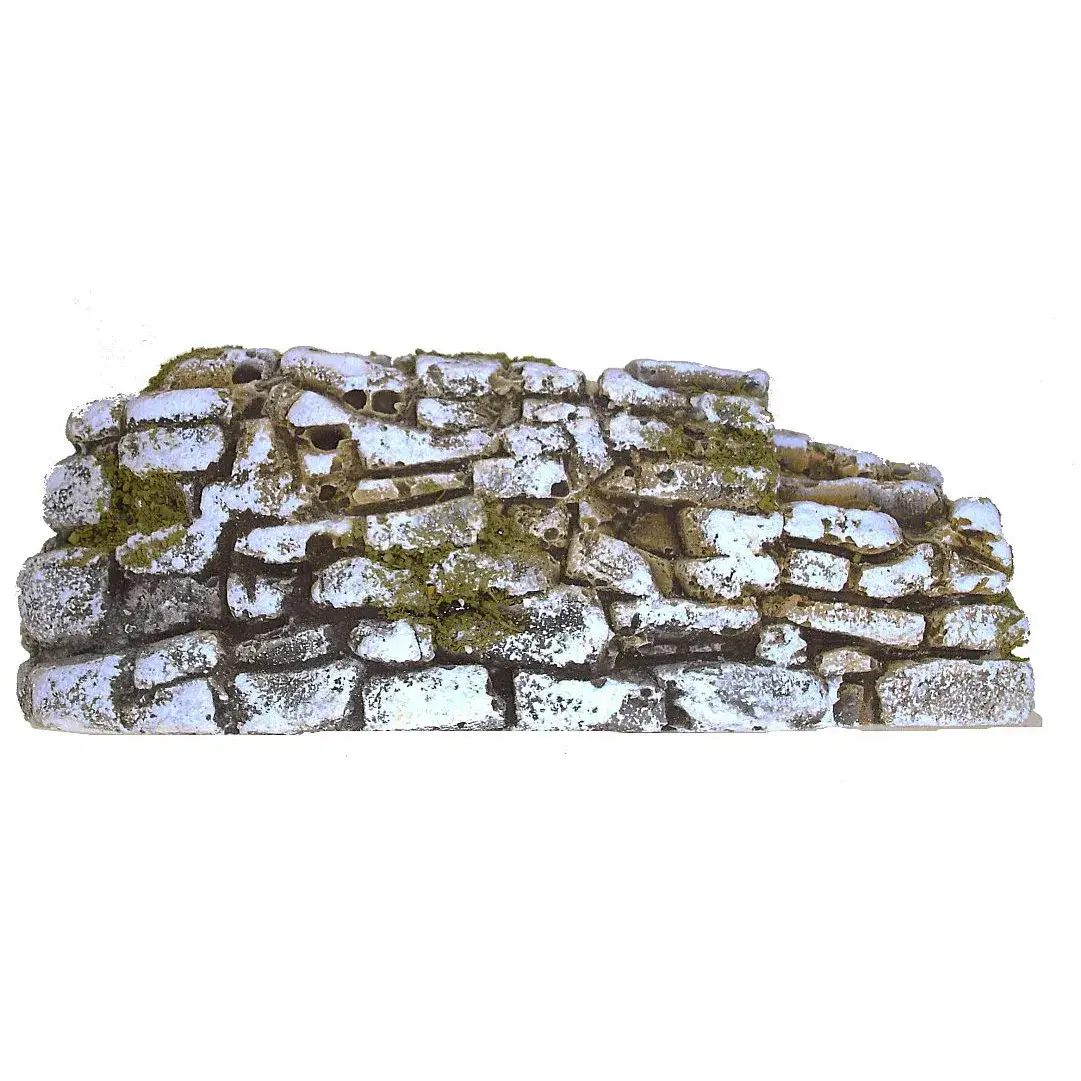 Décor pour santons de provence - Mur - 11 x 3 x H 4 cm