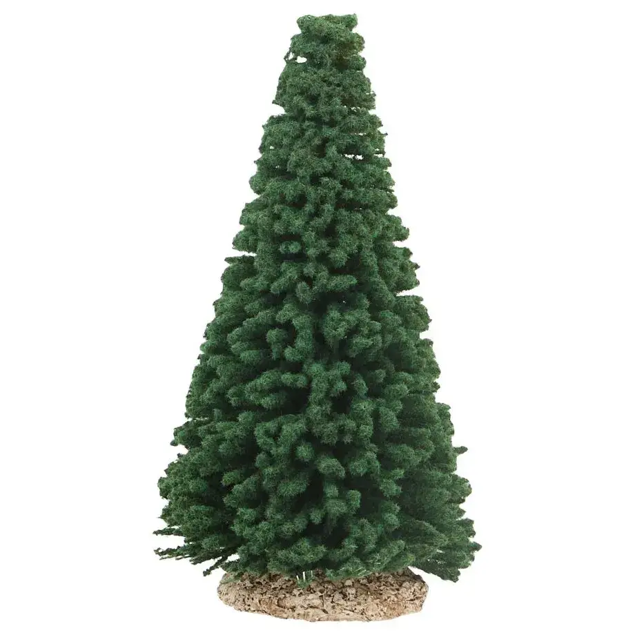 Décor pour santons de Provence Sapin écouvillon H 12 cm