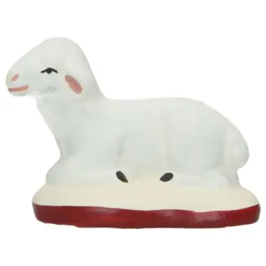 Santon Gateau 7 Cm Schaap Liggend