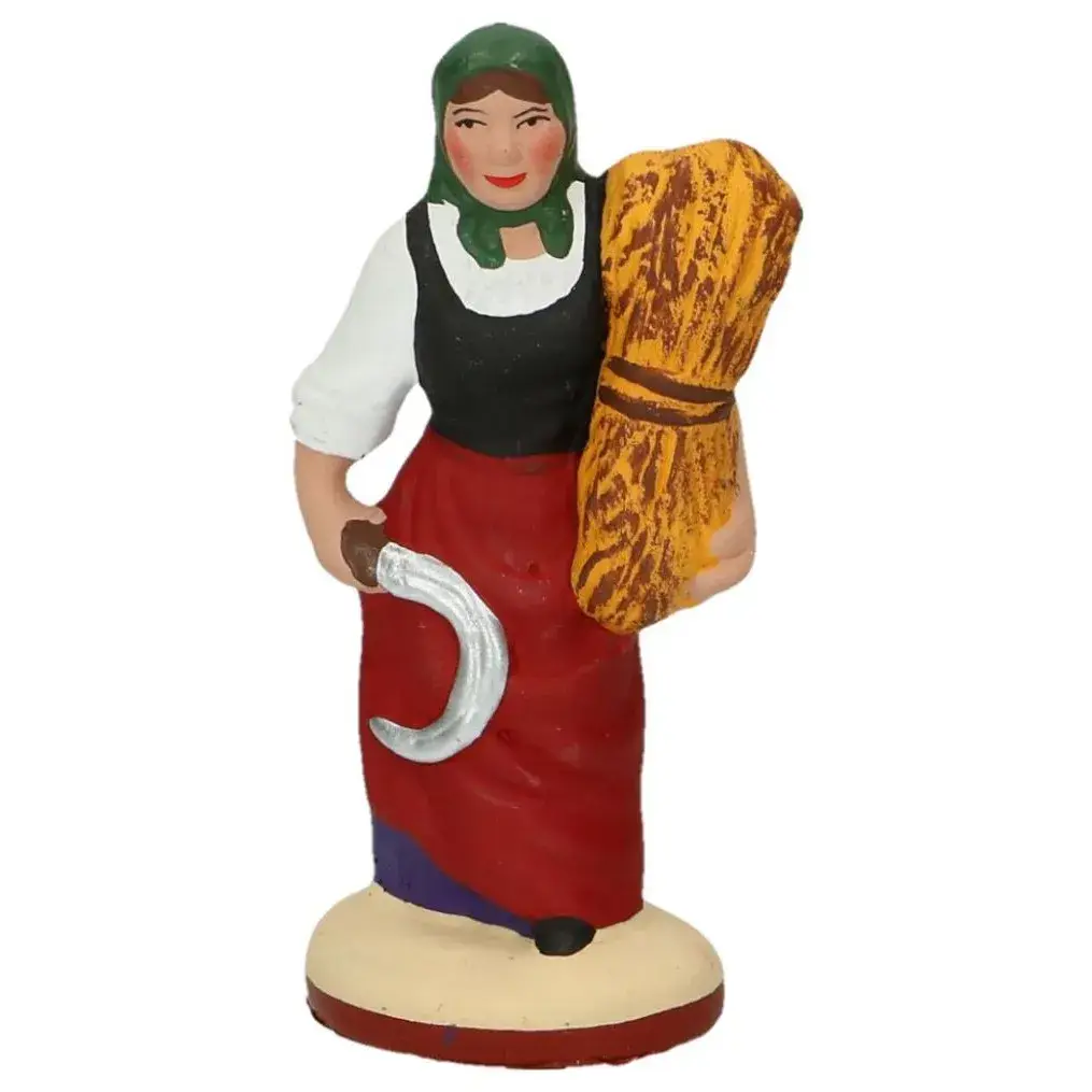 Santon Gateau 7 Cm Faneuse