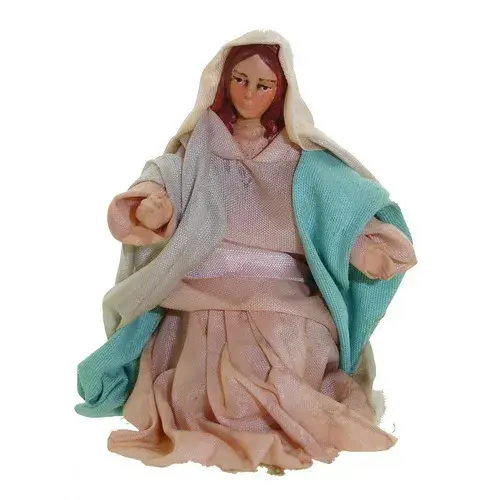 Santon Neapolitan 8 cm Virgin Mary