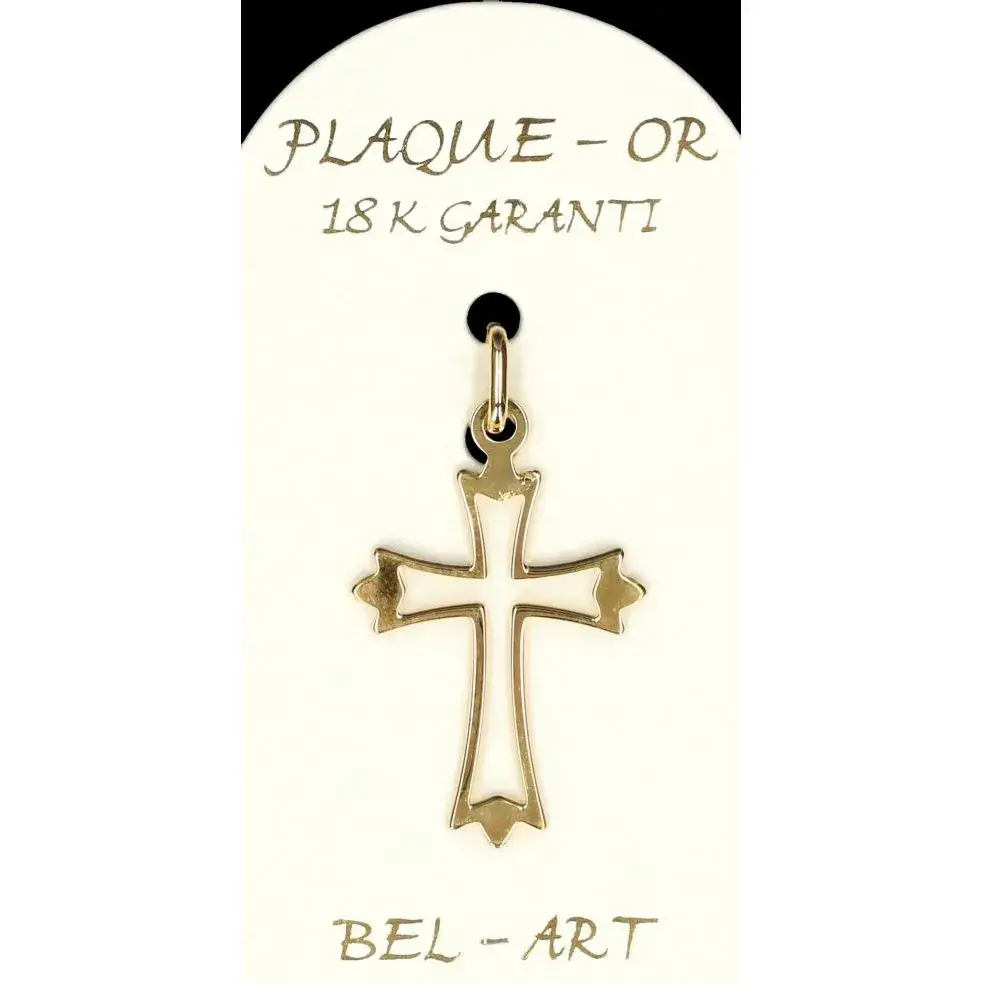 Croix Plaqué-Or - 23 X 18 mm