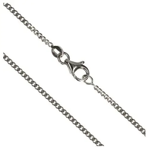 Chain gourmette 55 cm Silver Rhodium