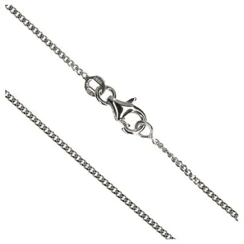 Chain gourmette 40cm Silver Rhodium