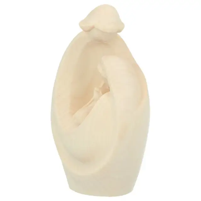 Kerstfiguur in boomschors H 10cm x 4.5 cm Natuur