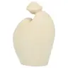 Kerstfiguur in boomschors H 10cm x 4.5 cm Natuur
