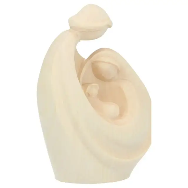 Kerstfiguur in boomschors H 10cm x 4.5 cm Natuur