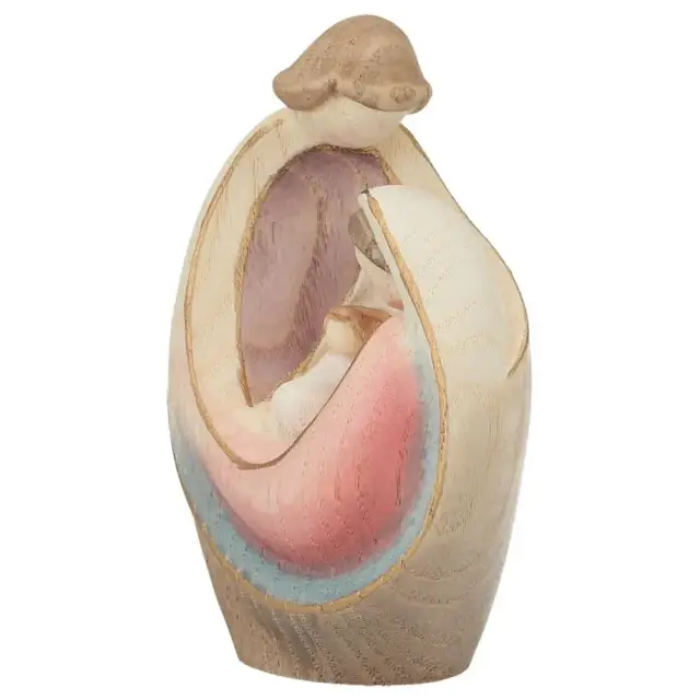Wood Sculpte Ste Family 10 cm Ash wood