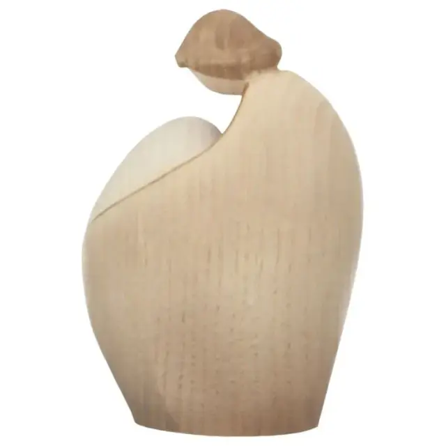 Wood Sculpte Ste Family 10 cm Ash wood