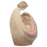Wood Sculpte Ste Family 10 cm Ash wood