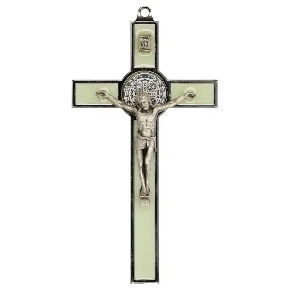 St. Benedict Cross 13 x 7 cm Bright