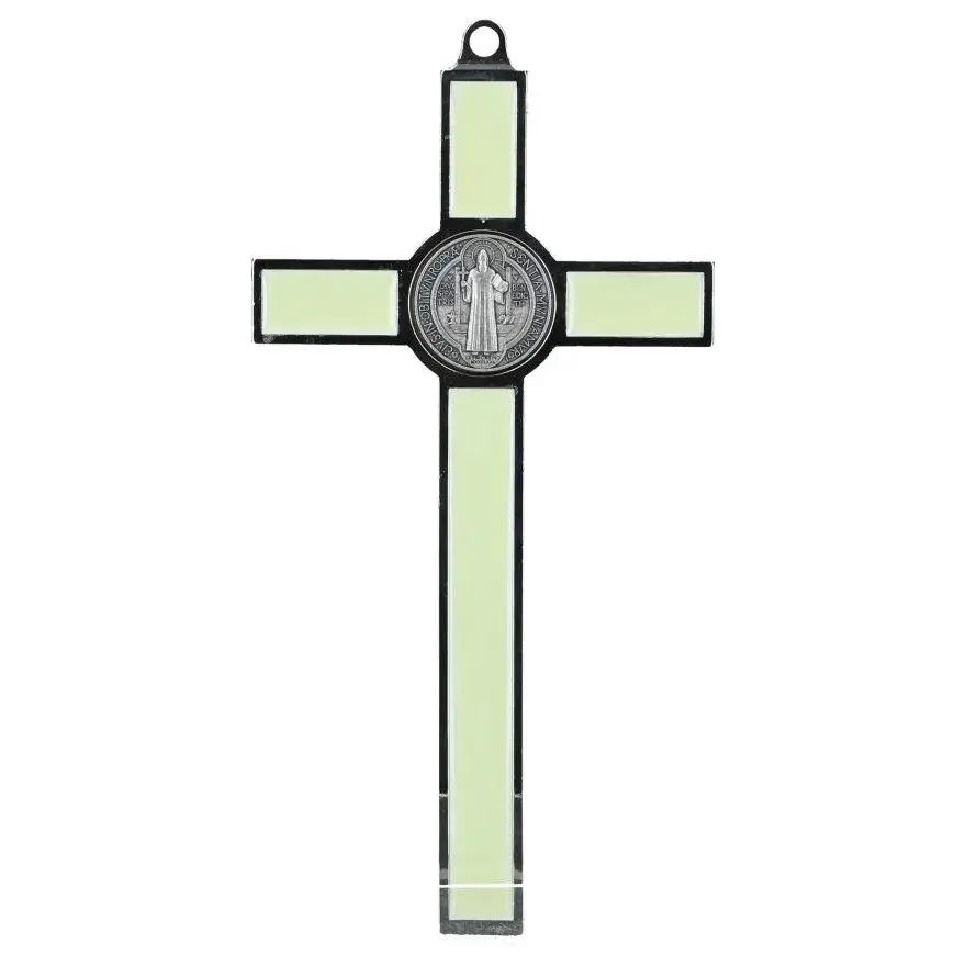 St. Benedict Cross 19 x 10 cm Bright