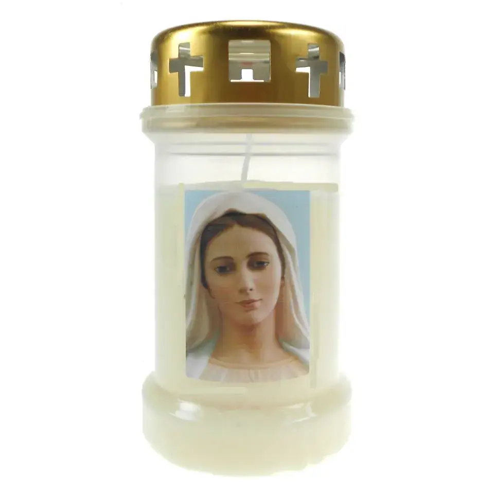 Bougie 3J / CD / blanc / Medjugorje