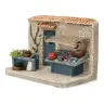 Décor pour santons de Provence La poissonnerie - 15x8x10 cm