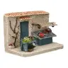 Décor pour santons de Provence La poissonnerie - 15x8x10 cm