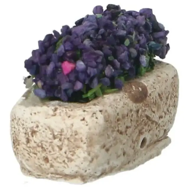 Décor pour santons de Provence Jardinière lavande 3x2x1 cm