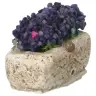 Décor pour santons de Provence Jardinière lavande 3x2x1 cm