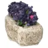 Décor pour santons de Provence Jardinière lavande 3x2x1 cm