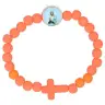 Bracelet sur élastique Vierge priante