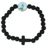 Bracelet sur élastique Vierge priante