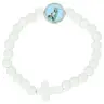 Bracelet sur élastique Vierge priante