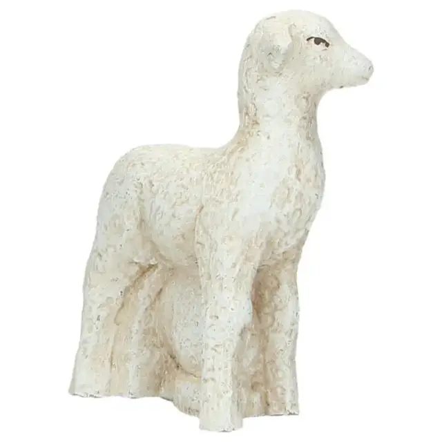 Brebis avec agneau - 11 cm - Blanc