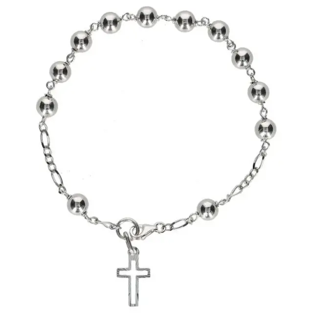 Bracelet-dizainier - argent rhodié - 6 mm + Etui